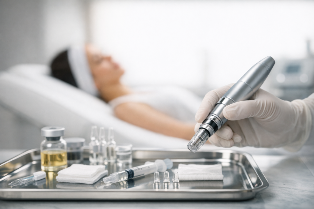 Mezoterapia mikroigłowa Łódź, czy boli i kiedy widać pierwsze efekty